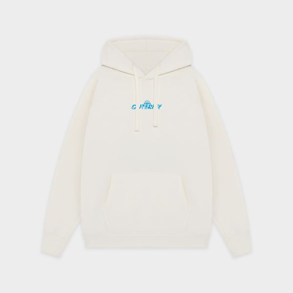  Hoodie Outerity Blue Fish / Canoli Cream 
