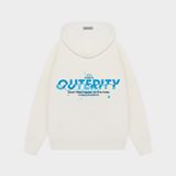  Hoodie Outerity Blue Fish / Canoli Cream 