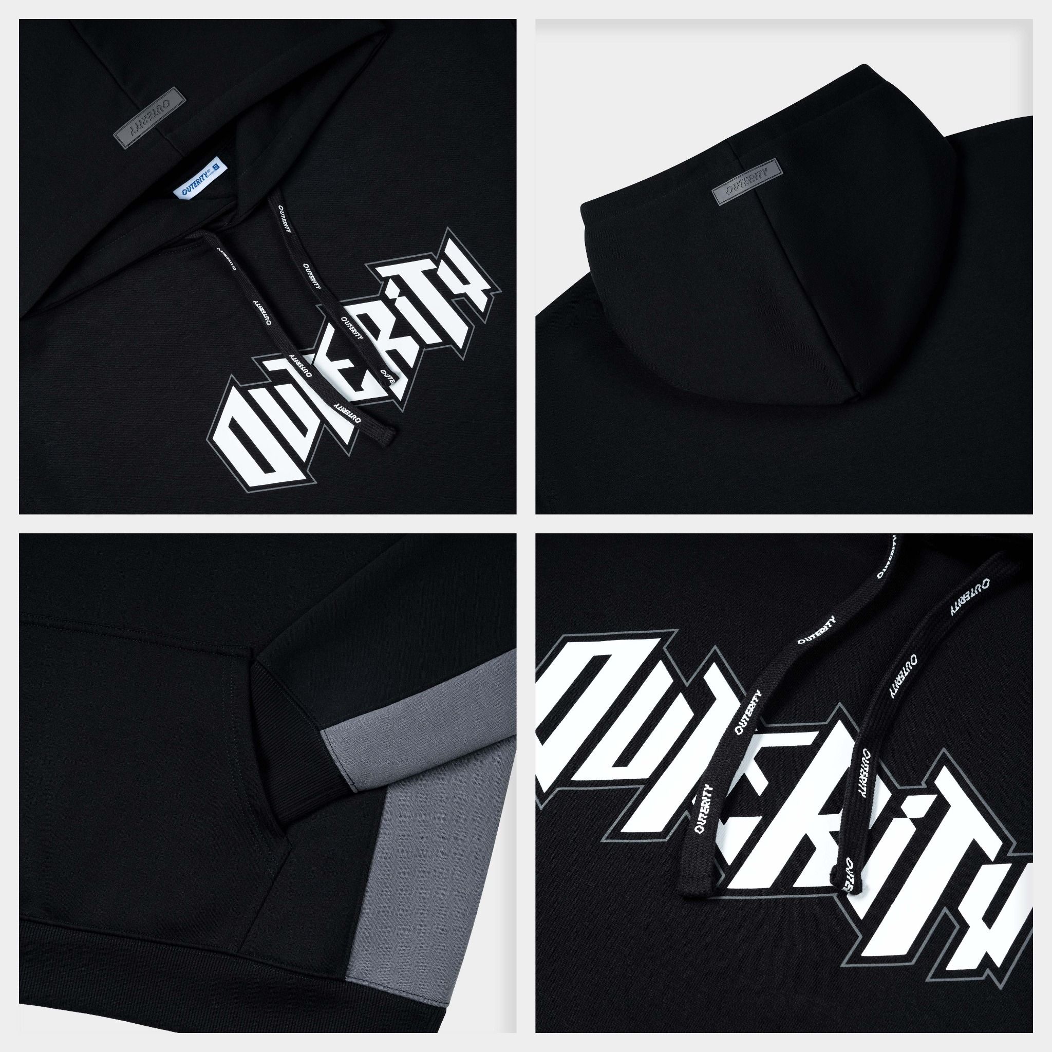  Hoodie Outerity Rider / Black 