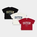  Áo Thun Boxy Outerity Espresso 