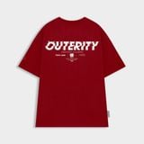  Outerity Meowment Tee | Meows Collection / Red 