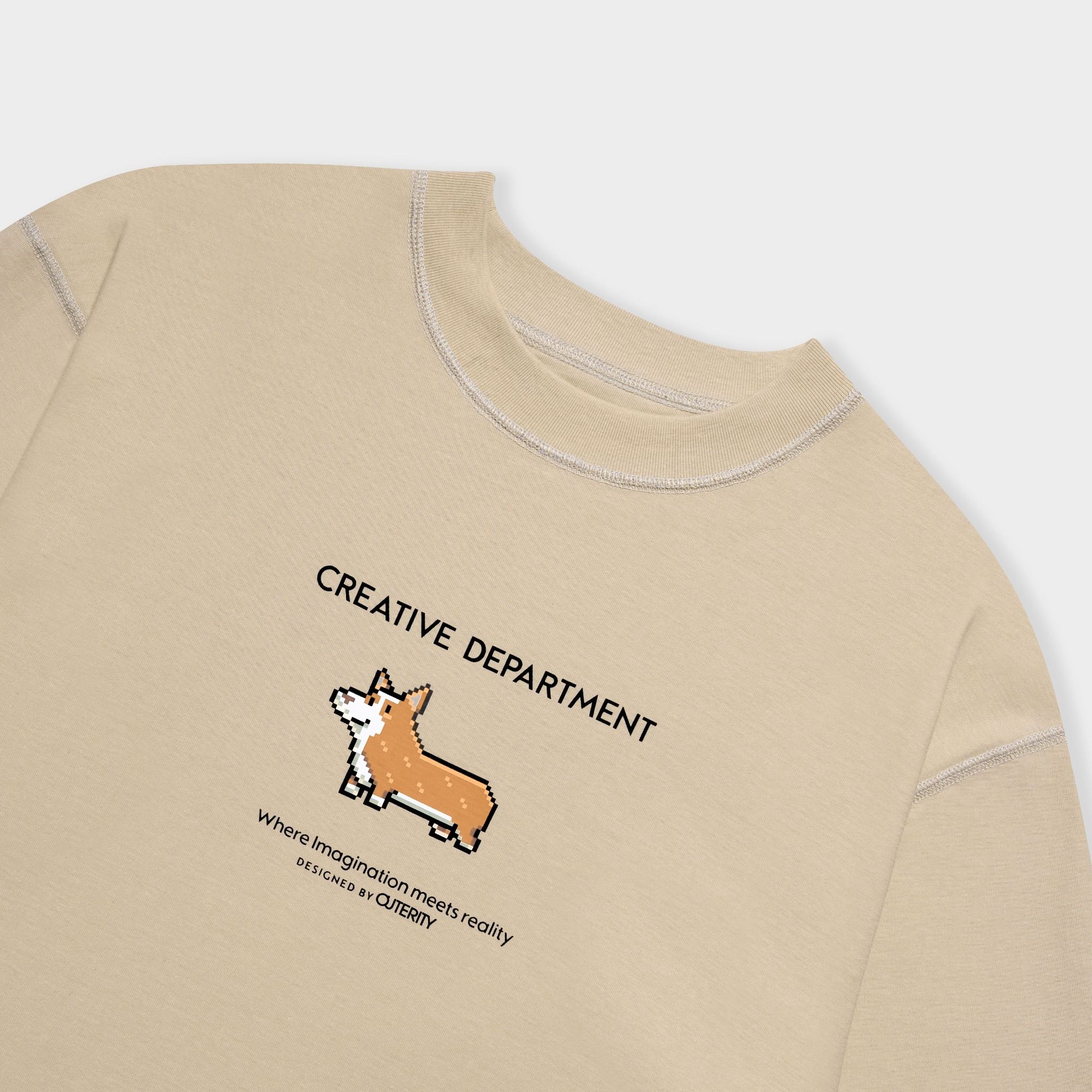  Outerity Double Tee Collection - Corgi / White Pepper 