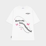  Outerity Little Butterfly Tee / White new Color 
