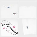  Outerity Little Butterfly Tee / White new Color 