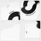  Outerity Illusion tee / White new 