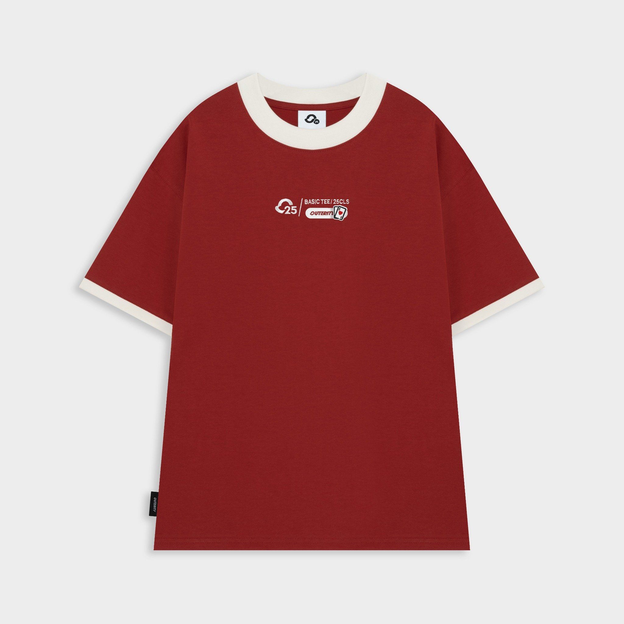  Áo Thun Outerity Basic Icon Form Oversize 