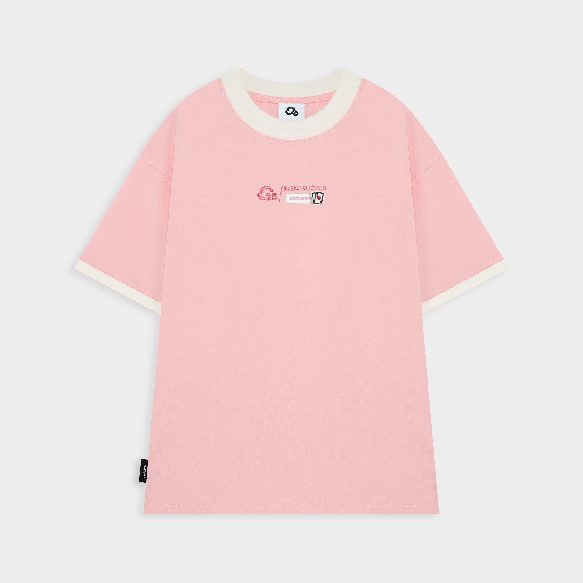  Áo Thun Outerity Basic Icon Form Oversize 