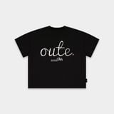 Áo Thun Boxy Thêu Nổi Outerity Oute 280gsm 