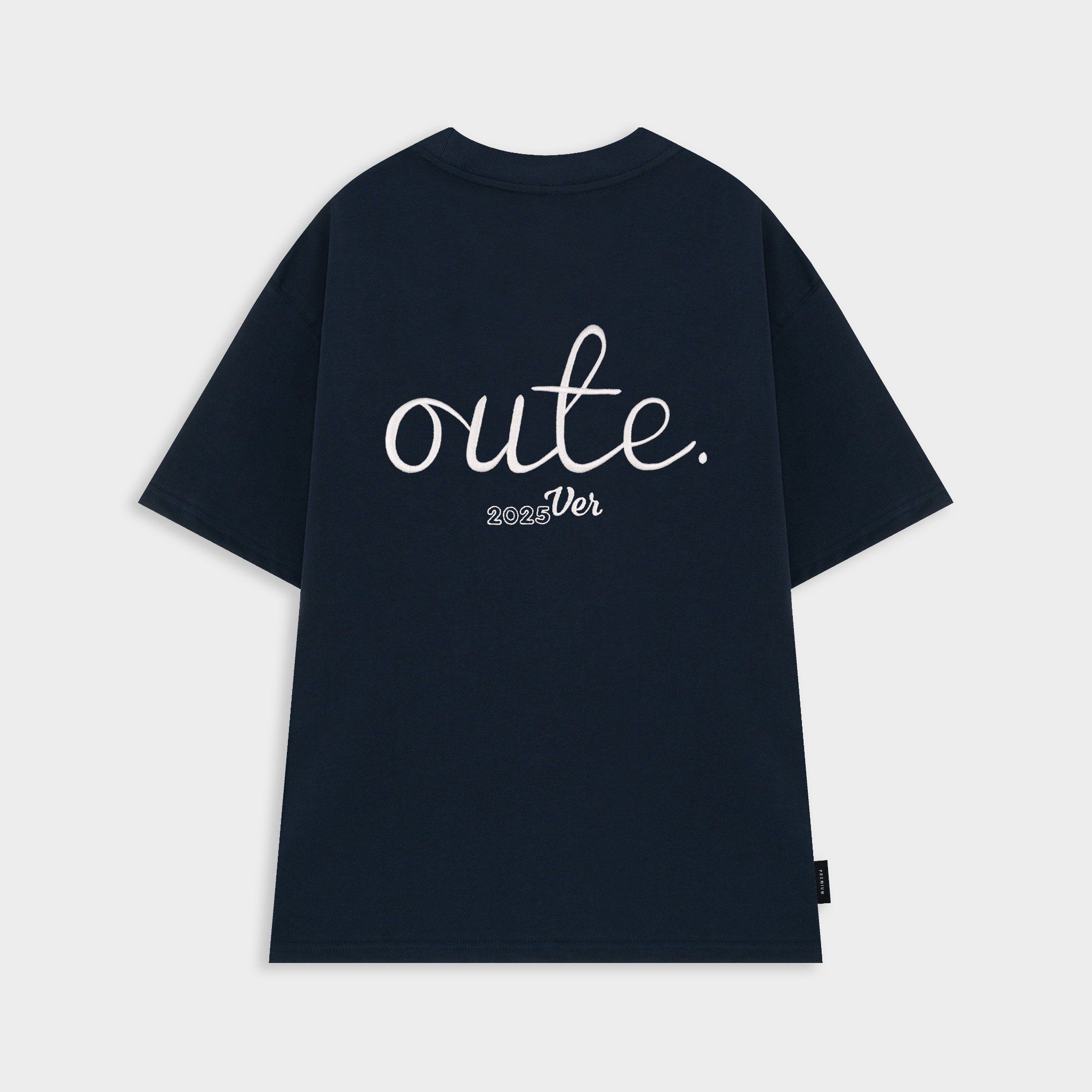  Áo Thun Boxy Thêu Nổi Outerity Oute 280gsm 