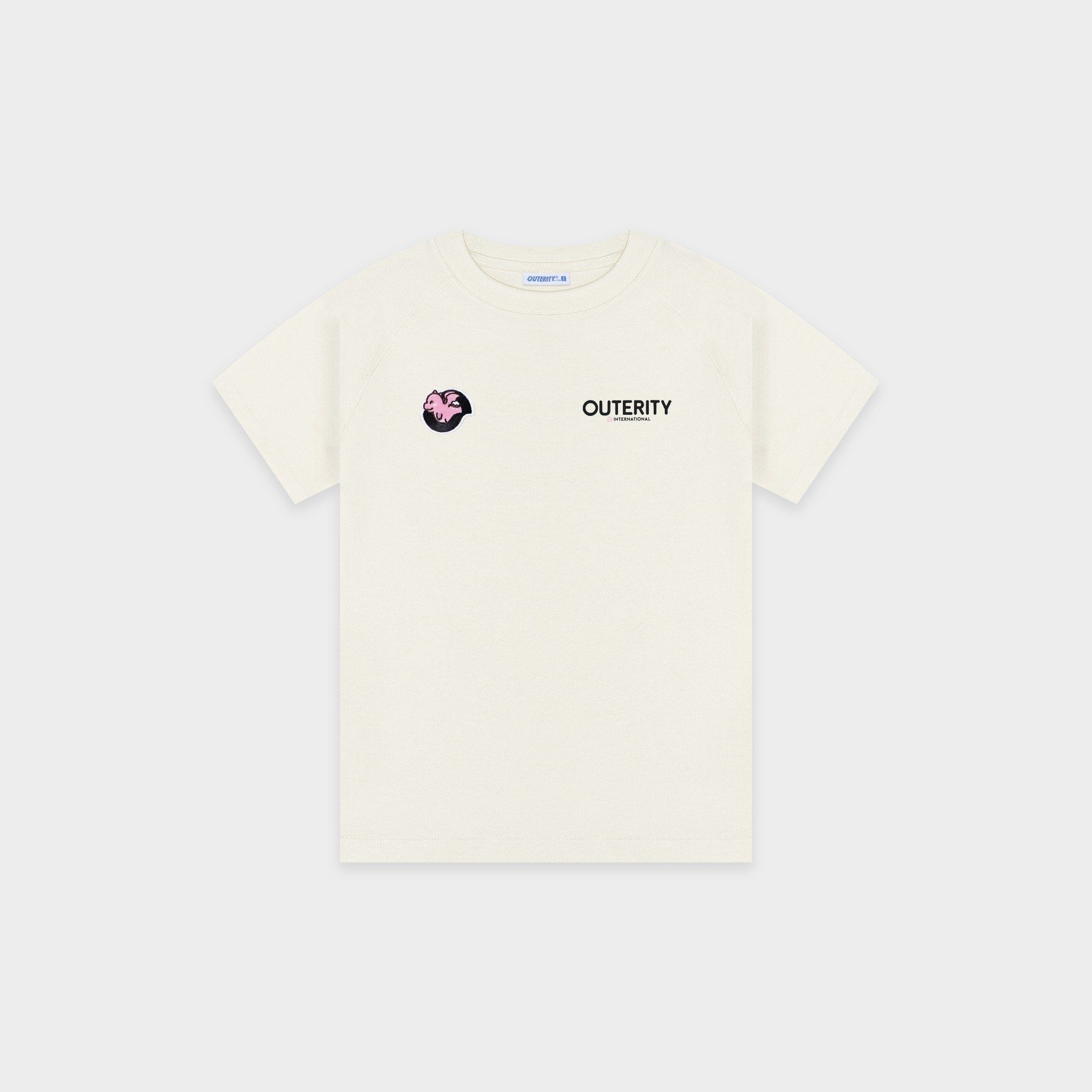  OuterityKids Dragon Tee / Cannoli Cream 