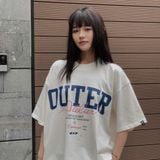  Áo Thun Boxy Outerity Espresso 