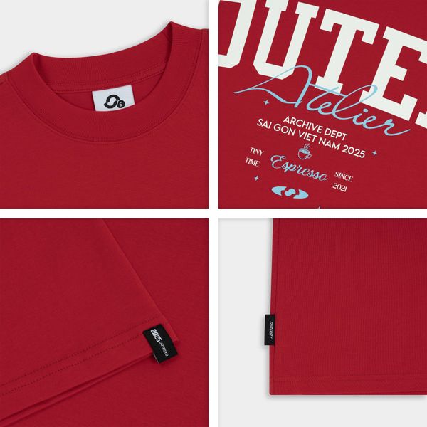  Áo Thun Boxy Outerity Espresso 