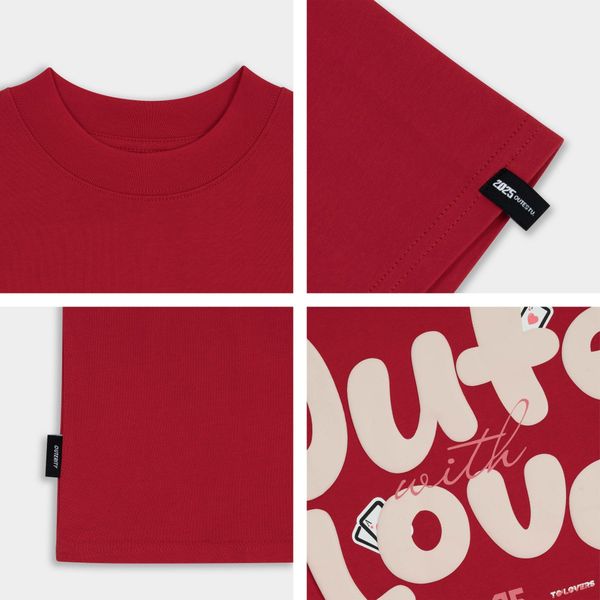  Áo Thun Boxy Outerity Lover 