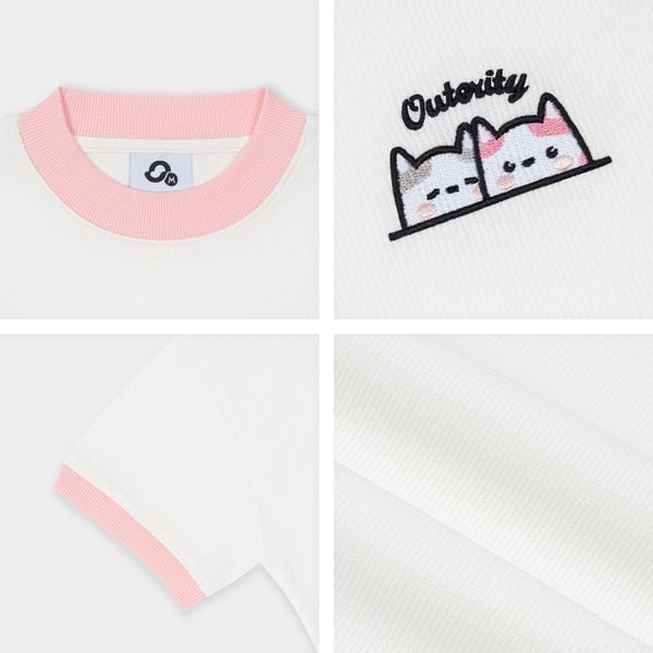  Áo Babytee Form Ôm Thun Gân Twincat 