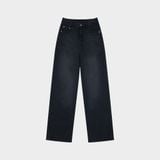  Outerity Jean Wash Cạp Cao Form Unisex /  Đen 