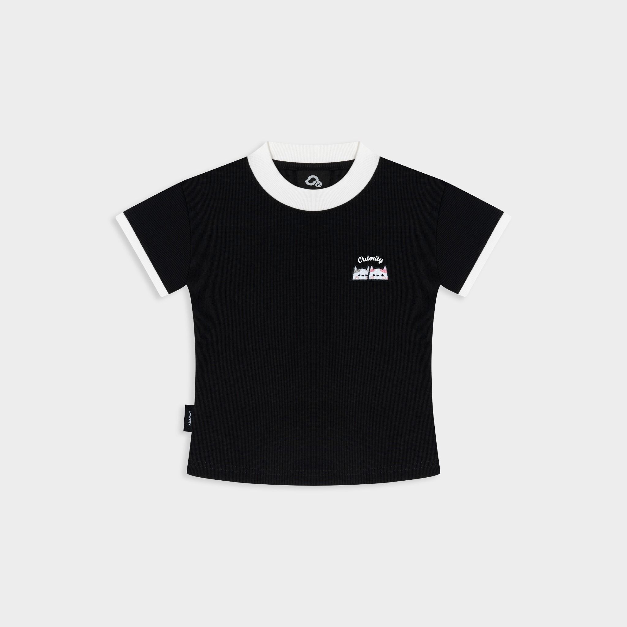  Áo Babytee Form Ôm Thun Gân Twincat 