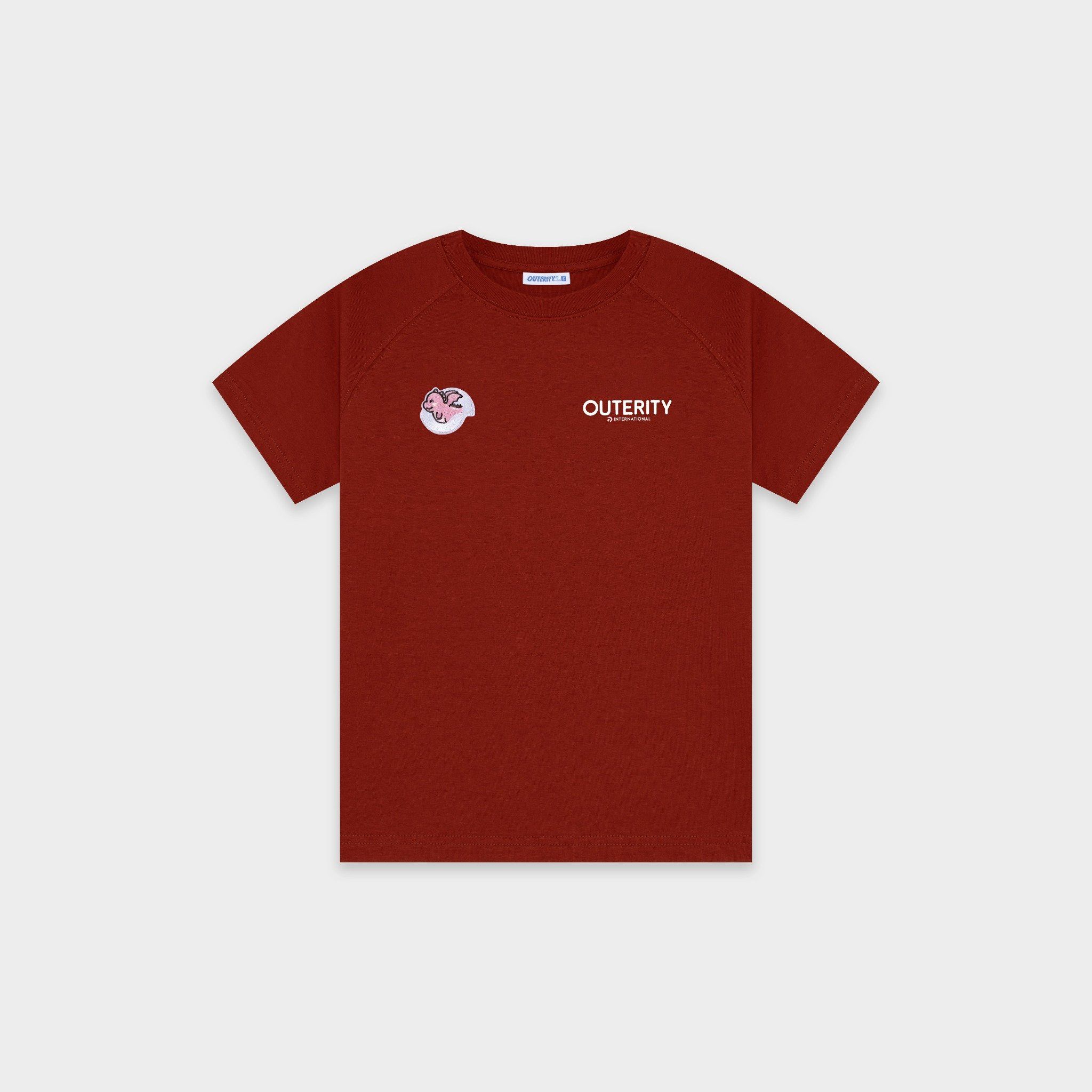  OuterityKids Dragon Tee / Red 