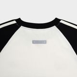  Outerity OUTE CLUB Tee/ Canoli cream & Black 