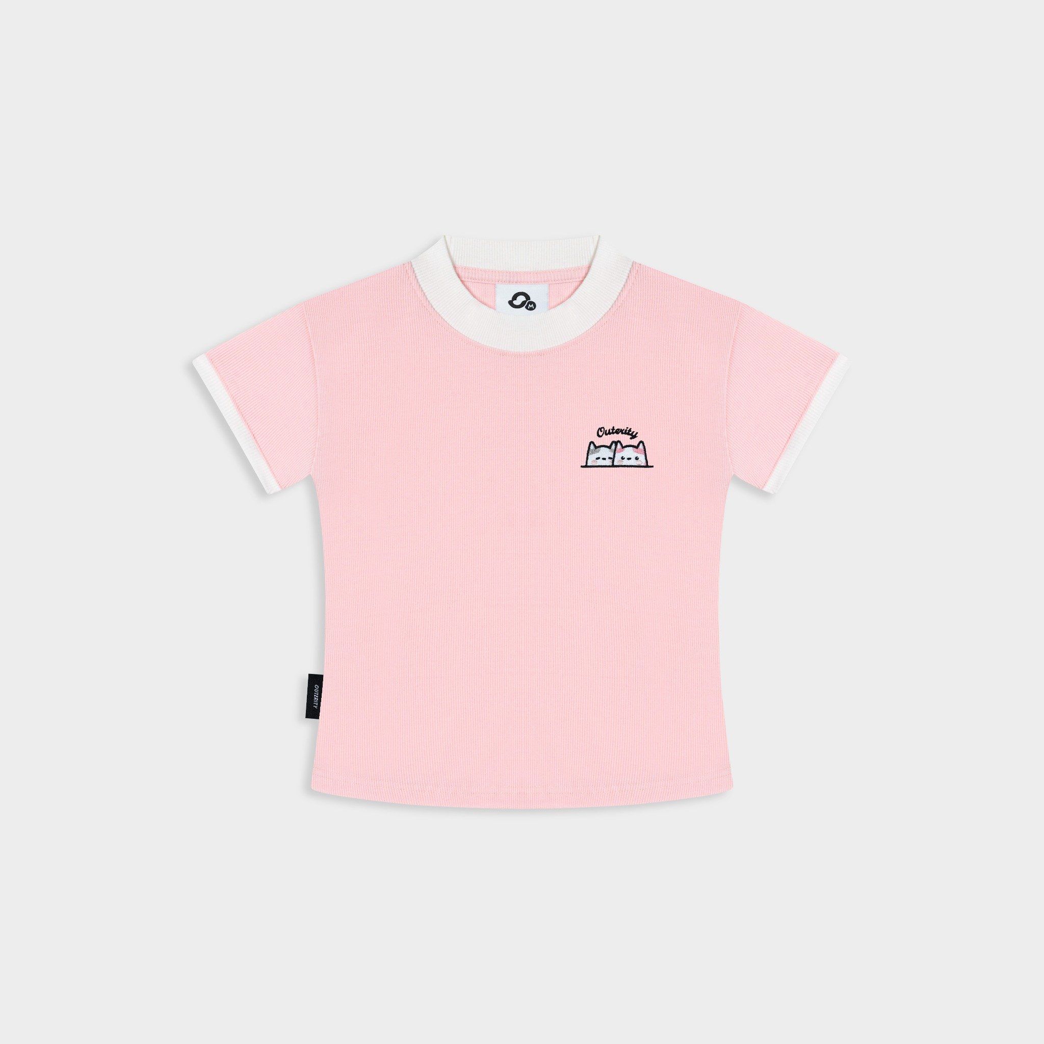  Áo Babytee Form Ôm Thun Gân Twincat 