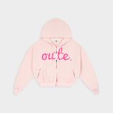 Áo Khoác Nỉ Hai Da 360gsm Hoodie Zip Outerity Big Logo Form Boxy 