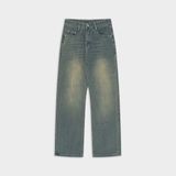  Outerity Jean Wash Ver.2 Cạp Cao Form Unisex 