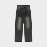  Outerity Jean Wash Ver.2 Cạp Cao Form Unisex 