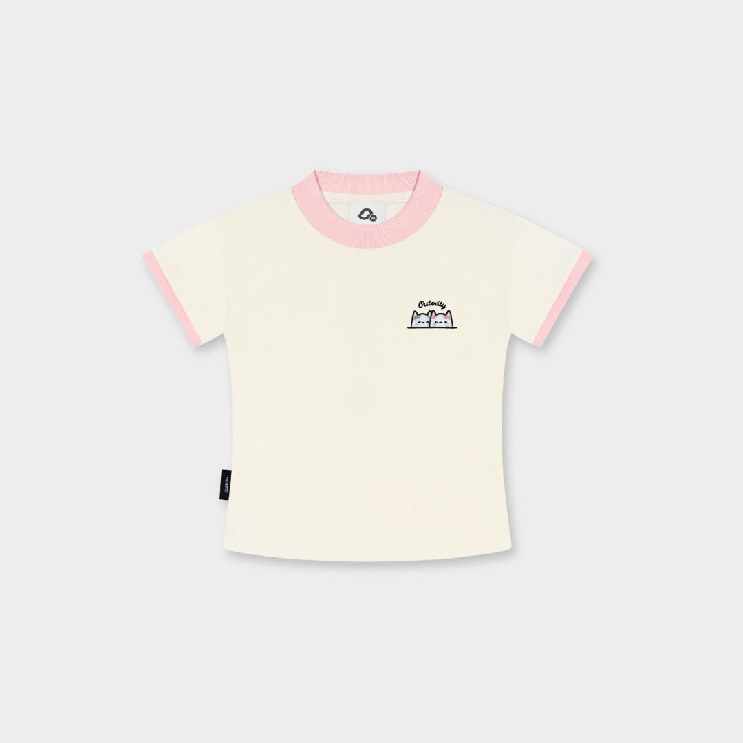  Áo Babytee Form Ôm Thun Gân Twincat 