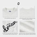  Áo Thun Form Boxy Outerity Dream Nỉ Hai Da 