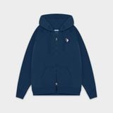  Outerity Basic Hoodie Double Zip Dino / Navy peony 