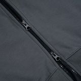  Outerity Basic Boxy Hoodie - Double Zip / Gray Pinstripe 