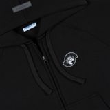  Outerity Basic Boxy Hoodie - Double Zip / Black 