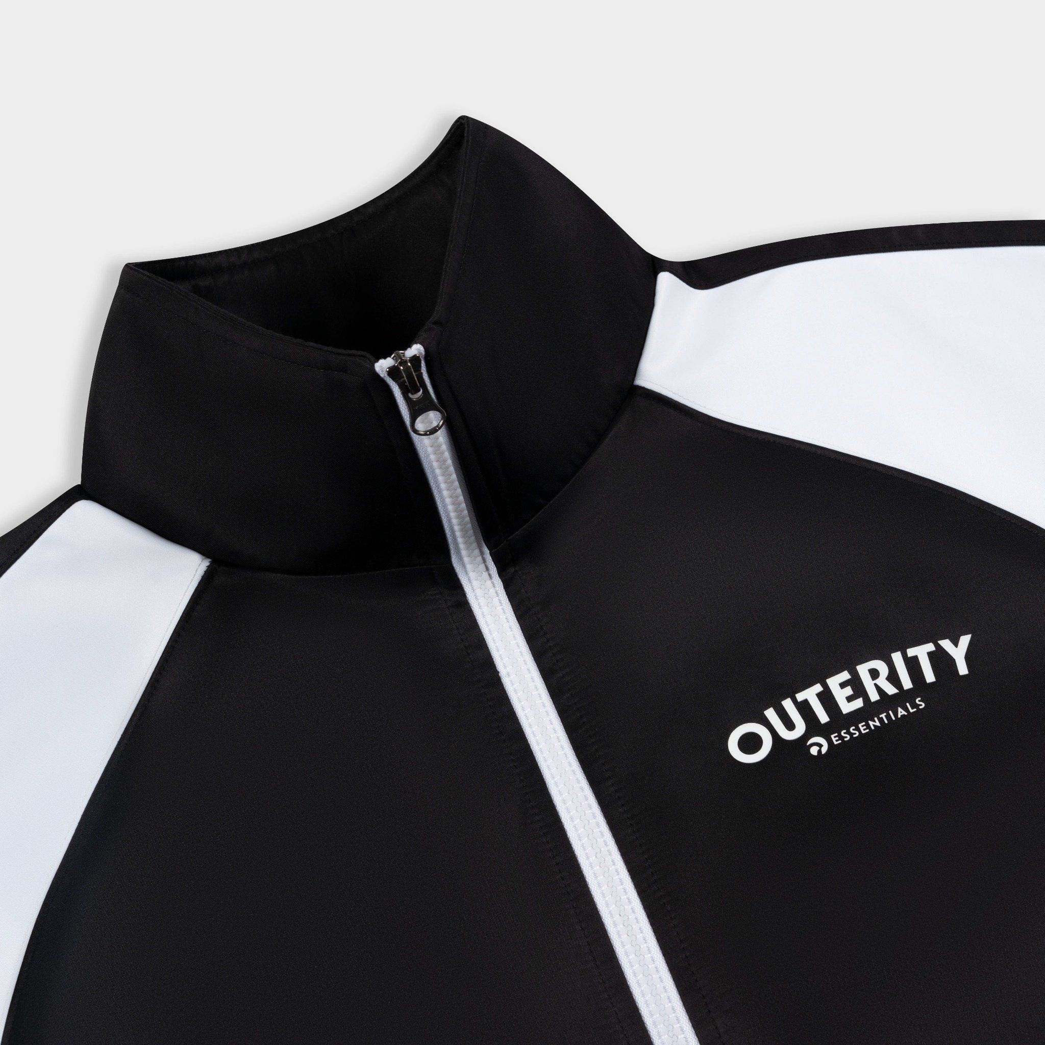  Outerity Windbreaker Double Zip Jacket  / Black 