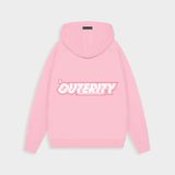  HOODIE ZIP SIGNATURE / PINK PASTEL COLOR 