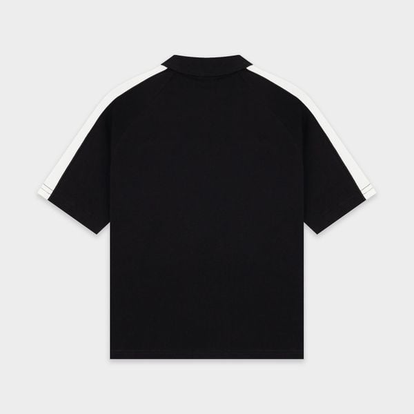  OuterityKids Five Stars Polo / Black 