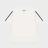  Outerity Sporty Basic Tee / Canoli cream & Black 