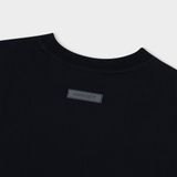  Outerity Sporty Basic Tee / Black & Canoli cream 