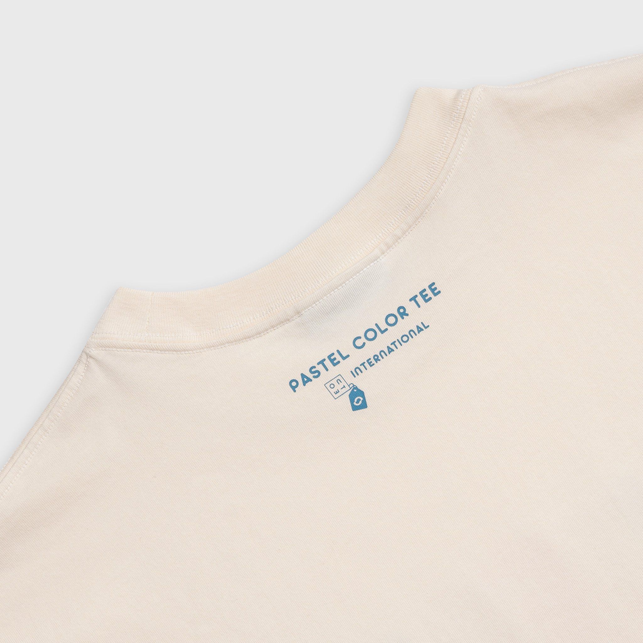  PASTEL COLOR TEE v3.0 / Cream Color 