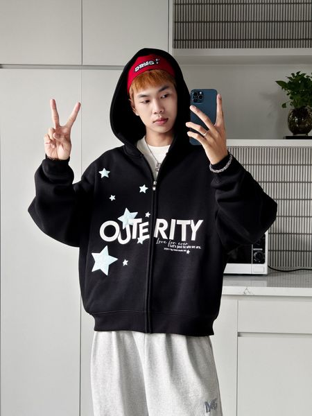  Áo Khoác Outerity Hoodie Blink Star 