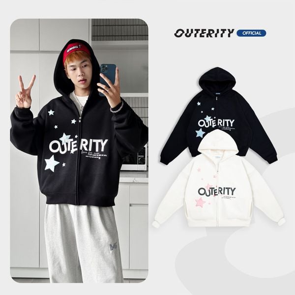  Áo Khoác Outerity Hoodie Blink Star 
