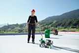  Máy hàn Màng TPO, PVC chống thấm Varimat 700 Leister 