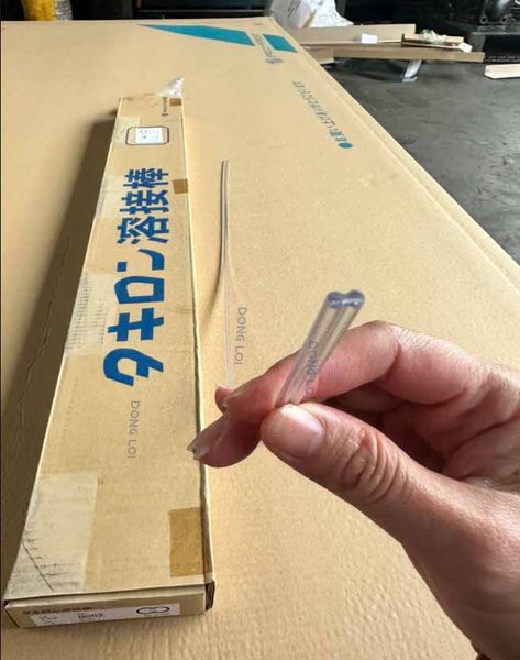  Que hàn nhựa Takiron ESD PVC Clear - Nhật Bản 