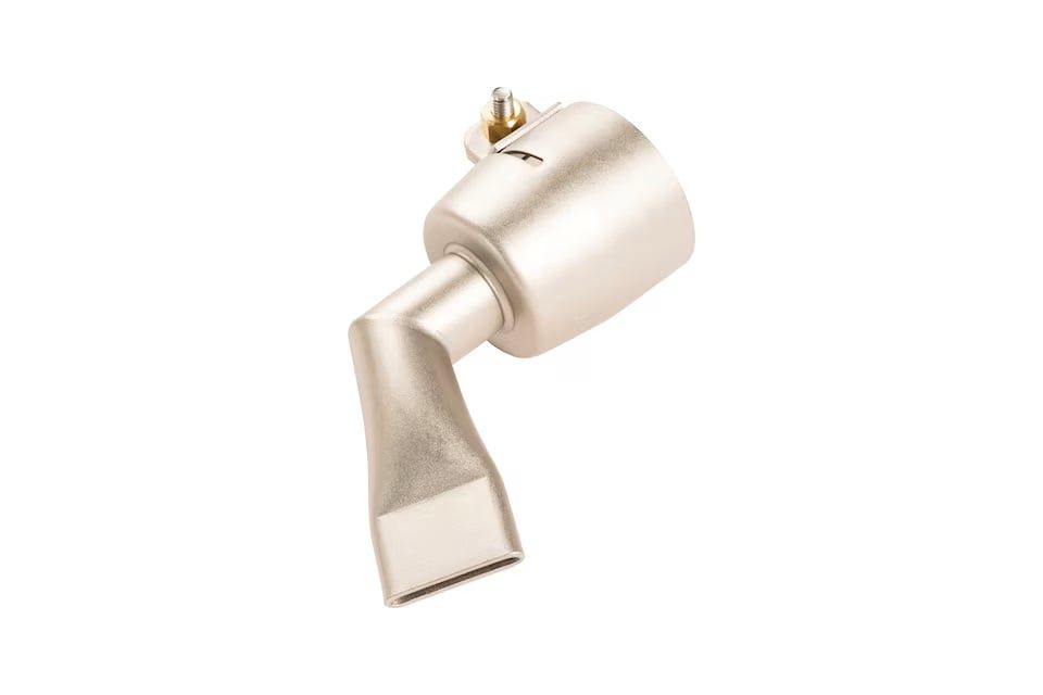 105.503 Wide slot nozzle (ø 31.5) 20 x 2 mm, 60° angled, Folie right - Leister 