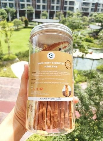 Bánh Hạt Biscotti Healthy Cho Người Ăn Kiêng, Giảm Cân
