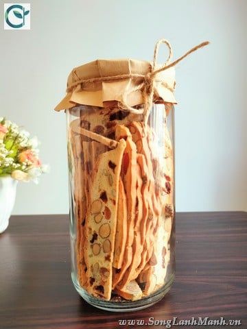 Bánh Hạt Biscotti Healthy Cho Người Ăn Kiêng, Giảm Cân