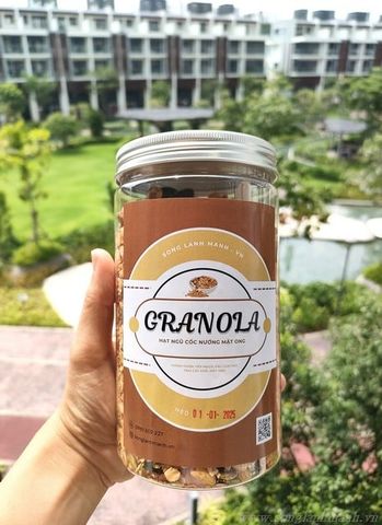 Hạt Ngũ Cốc Granola Nướng Mật Ong – Món Ăn Dinh Dưỡng Lành Mạnh