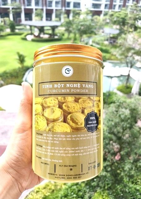 Tinh Bột Nghệ Nguyên Chất 100% Từ Nghệ Sẻ Siêu Mịn, Siêu Thơm