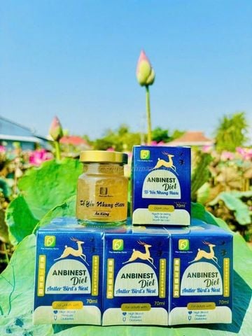 Yến Nhung Hươu Chưng Sẵn Anbinest (Diet) Cho Người Tiểu Đường