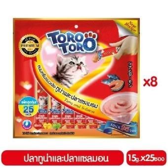 Pate cho mèo Toro Toro (25 gói x 15g)