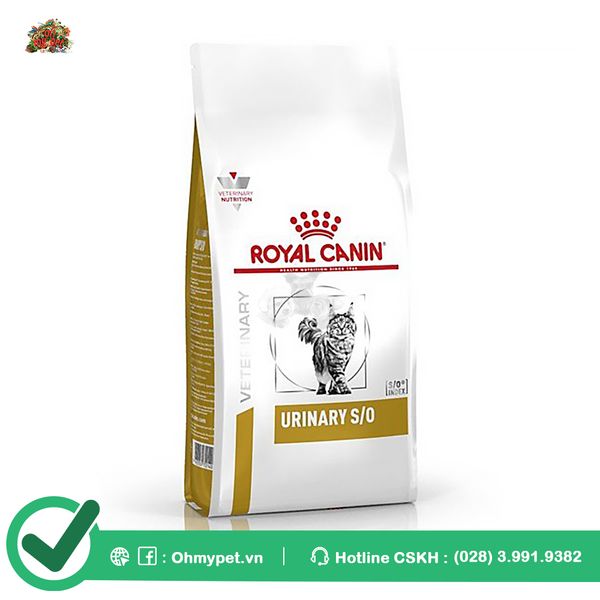 ROYAL CANIN Thức ăn hỗ trợ đường tiết niệu ở mèo Urinary S/O Feline 1.5kg