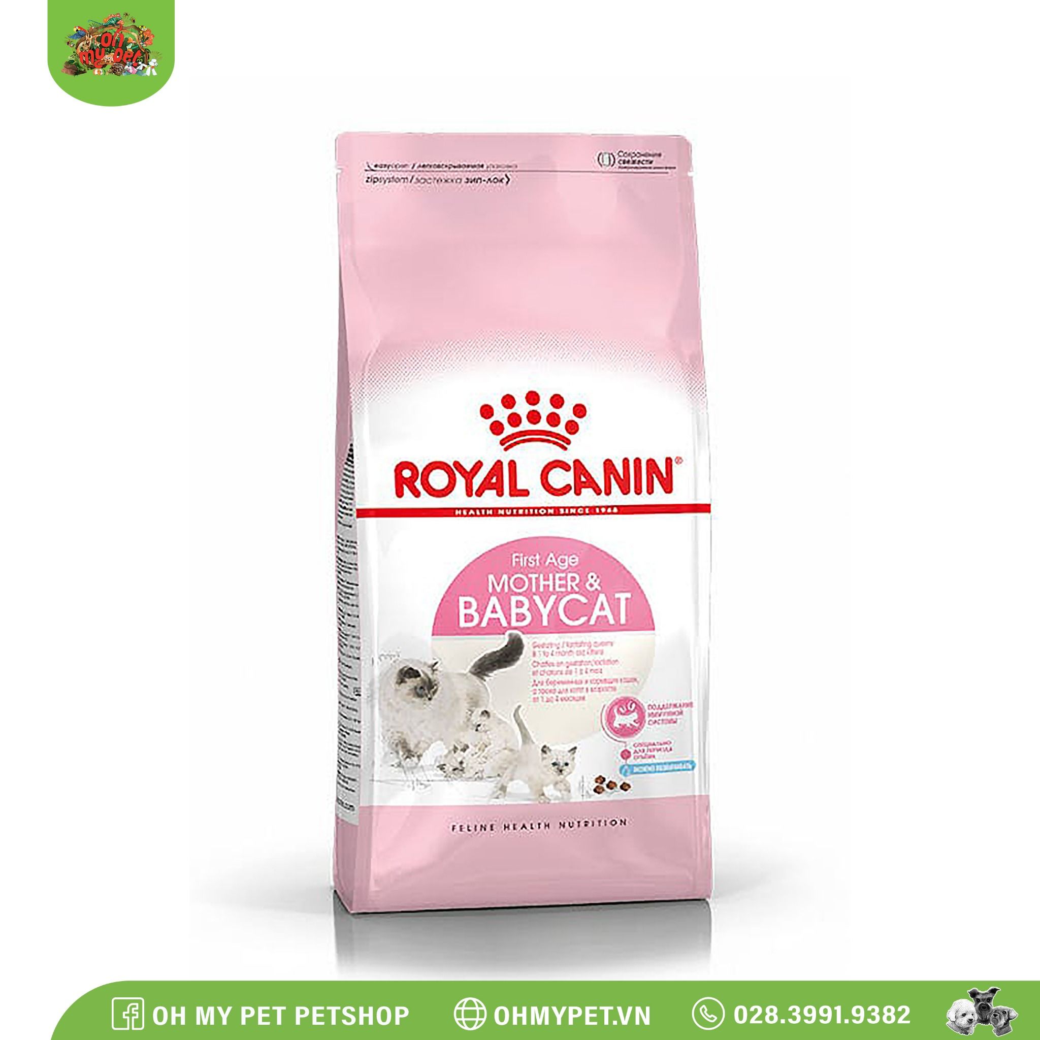  ROYAL CANIN Mother & Baby | Thức ăn hạt cho mèo mẹ và mèo con 